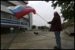 Untersttzer der slowakischen Regierung vor dem Krankenhaus (AFP)