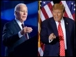 Die Rivalen Biden und Trump (AFP)